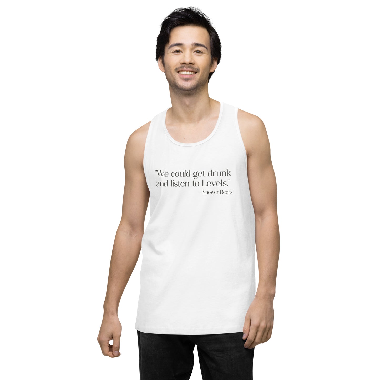 Listen To Levels Lyric Tank Top